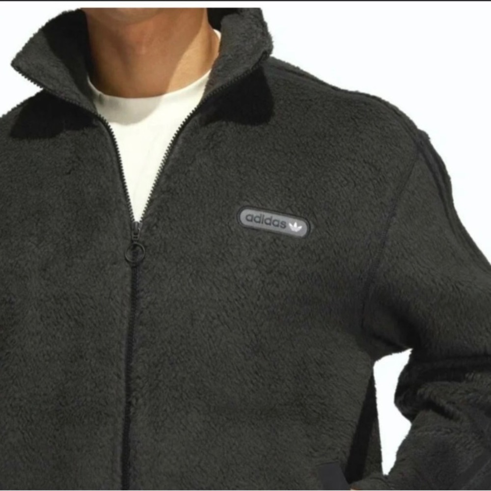 50% Off!!! Adidas Originals 3 Stripe Fleece SPRT Firebird Zip Jacket - Picture 3 of 8